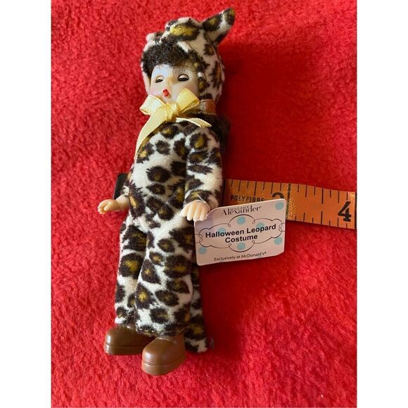 Halloween Leopard Costume Madame Alexander Mini Collectible Doll Mc Donalds Happ - Picture 7 of 8